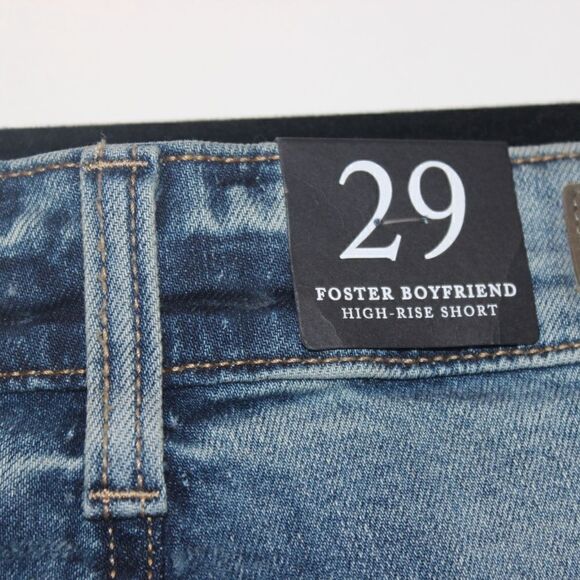 NEW Treasure & Bond Foster Boyfriend High Rise Jean Shorts Size 29 - Picture 6 of 8